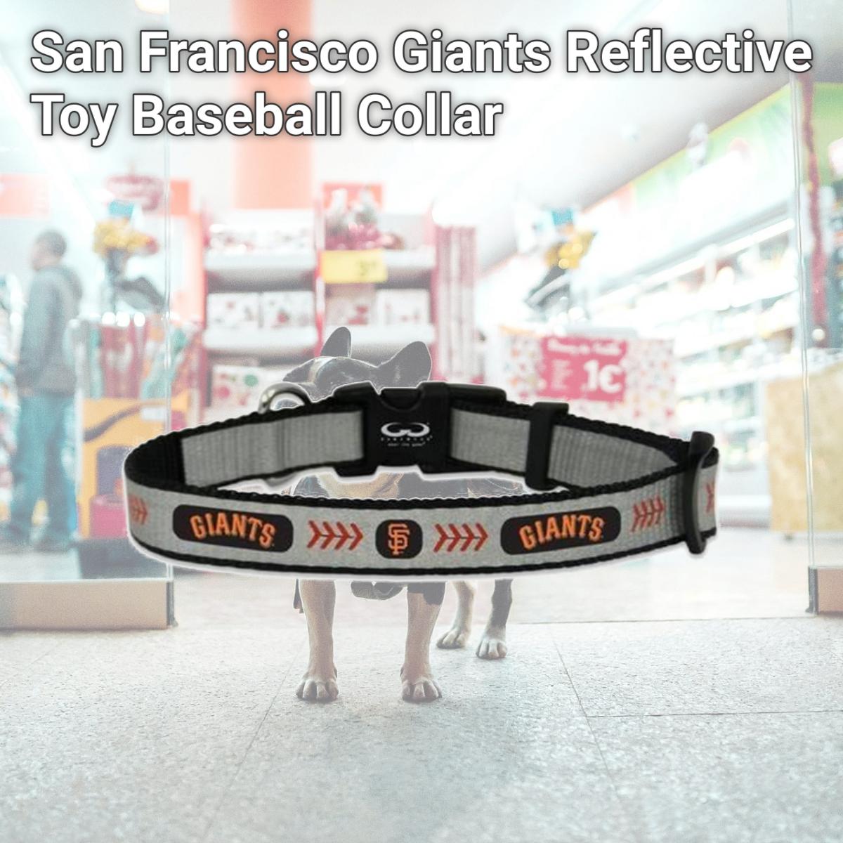 Picture of San Francisco Giants Reflective Toy Baseball Collar