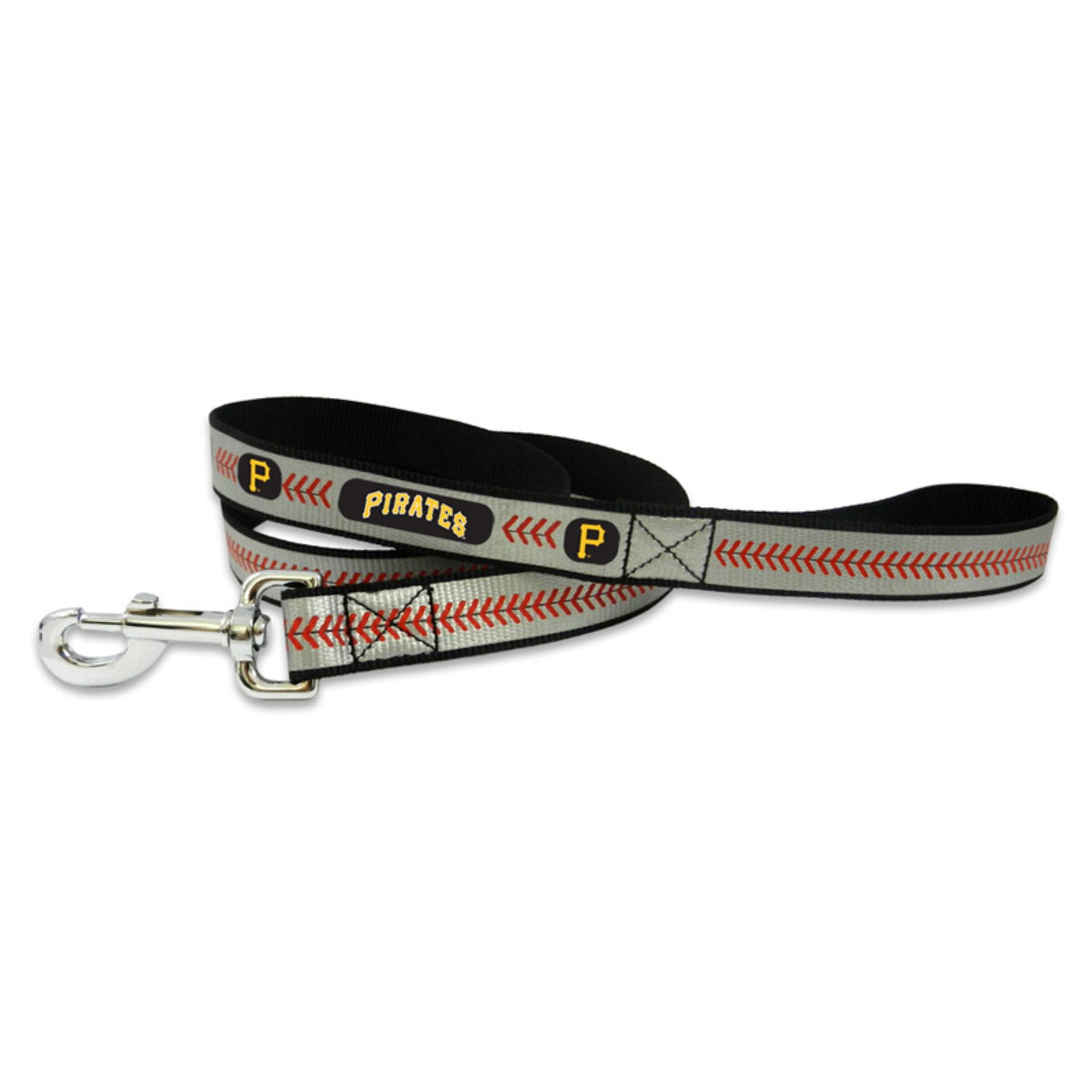 Picture of Pittsburgh Pirates Reflective Baseball Leash - L