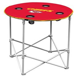 Picture of Kansas City Chiefs Round Tailgate Table