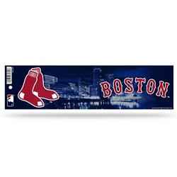 Picture of Boston Red Sox Decal Bumper Sticker Glitter Special Order