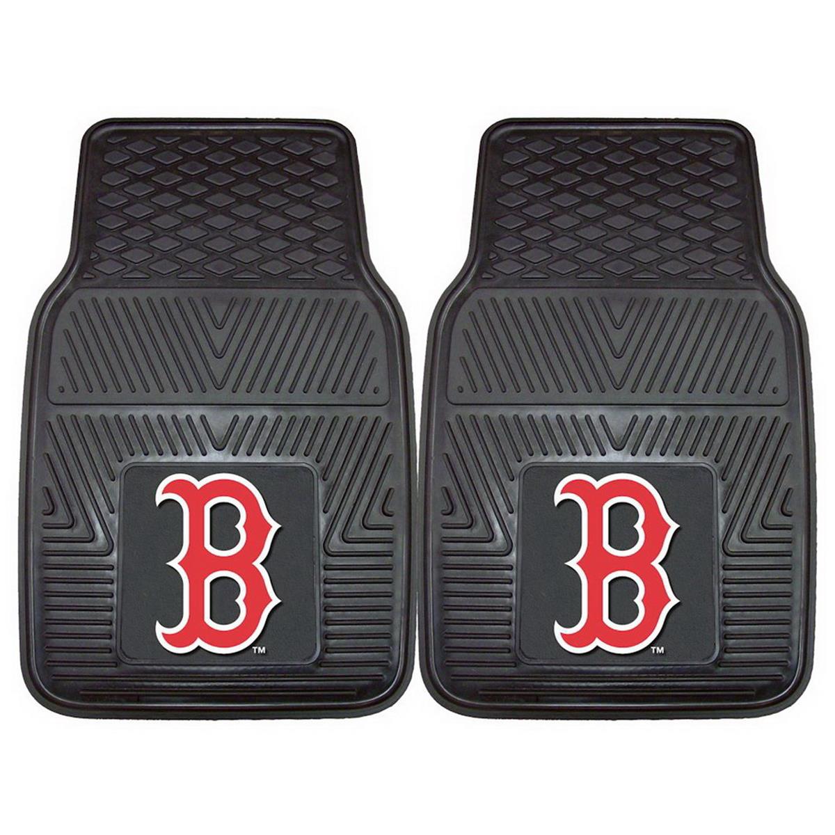 Picture of Boston Red Sox Heavy Duty 2-Piece Vinyl Car Mats