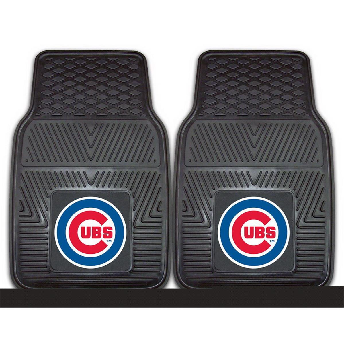 Picture of Chicago Cubs Heavy Duty 2-Piece Vinyl Car Mats