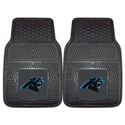 Picture of Carolina Panthers Car Mats Heavy Duty 2 Piece Vinyl