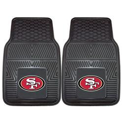San Francisco 49ers Car Mats Heavy Duty 2 Piece Vinyl