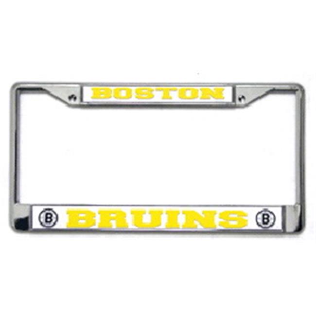 Picture of Boston Bruins License Plate Frame Chrome