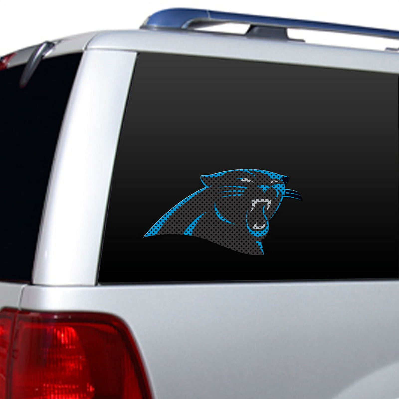 Picture of Carolina Panthers Die-Cut Window Film - Large - New UPC