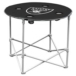 Picture of Oakland Raiders Round Tailgate Table