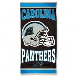 Picture of Carolina Panthers Towel 30x60 Beach Style