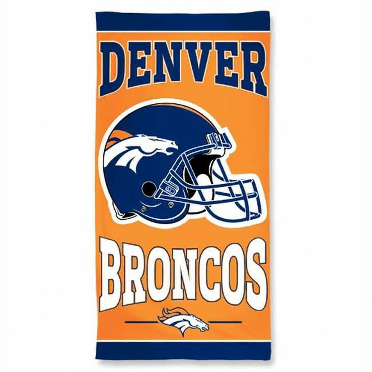 Picture of Denver Broncos Towel 30x60 Beach Style