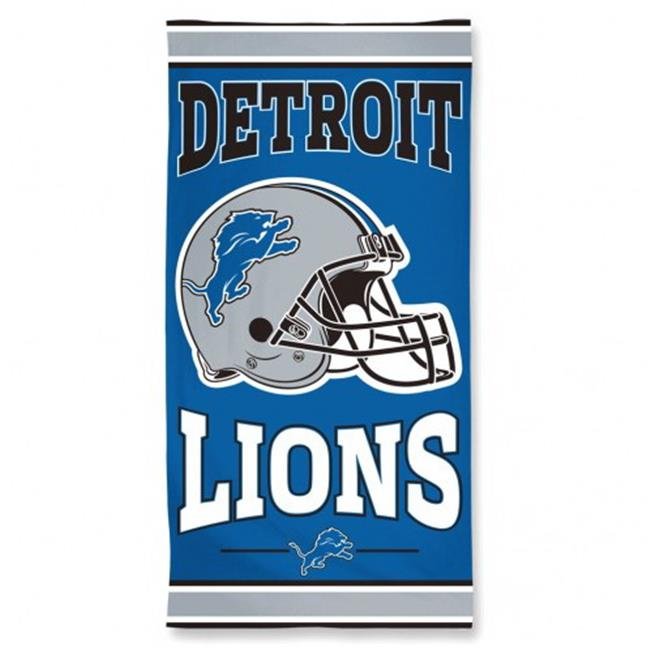 Detroit Lions Towel 30x60 Beach Style