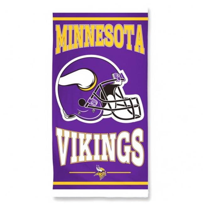 Picture of Minnesota Vikings Towel 30x60 Beach Style