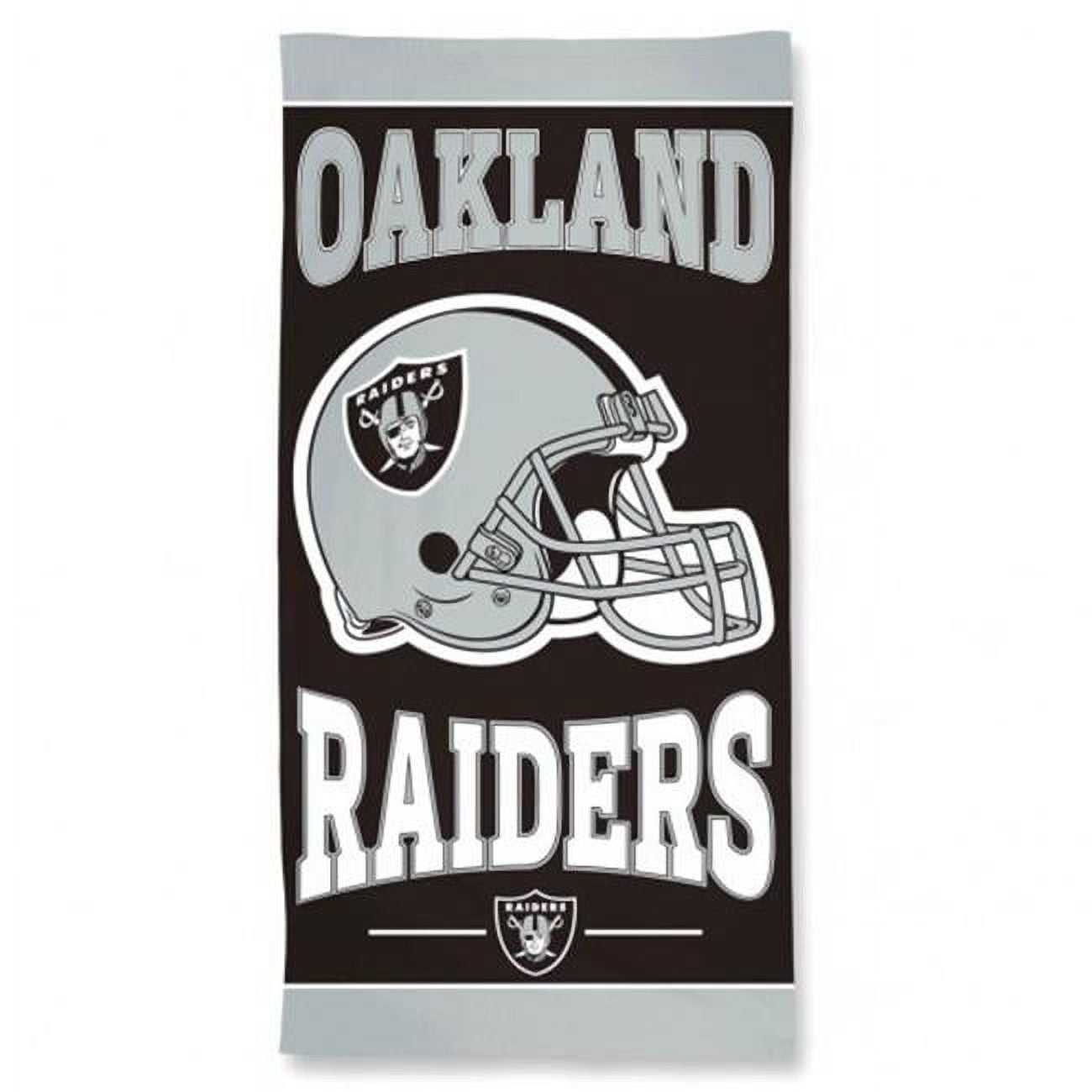 Picture of Oakland Raiders Towel 30x60 Beach Style