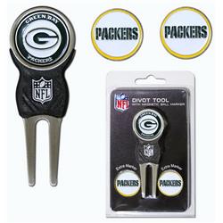 Picture of Green Bay Packers Golf Divot Tool with 3 Markers