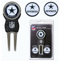 Picture of Dallas Cowboys Golf Divot Tool with 3 Markers