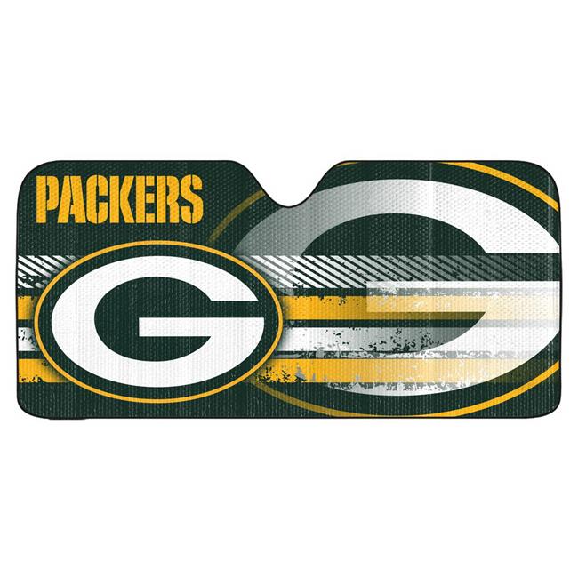 Green Bay Packers Auto Sun Shade - 59"x27"