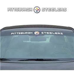 Pittsburgh Steelers Decal 35x4 Windshield