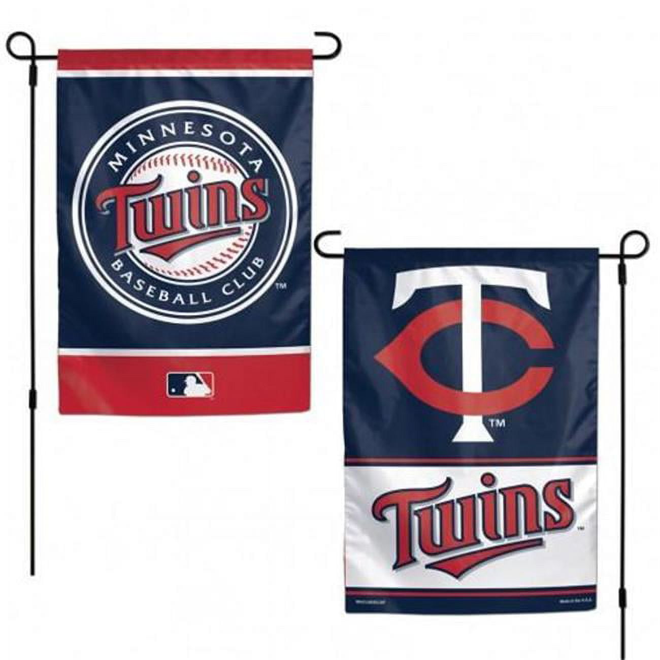 Picture of Minnesota Twins Flag 12x18 Garden Style 2 Sided