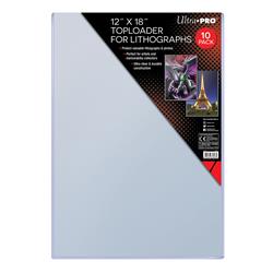 Toploader 12" x 18" Lithograph (10 per pack)