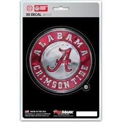Picture of Alabama Crimson Tide Decal 5x8 Die Cut 3D Logo Design