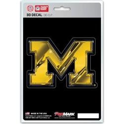 Michigan Wolverines Decal 5x8 Die Cut 3D Logo Design