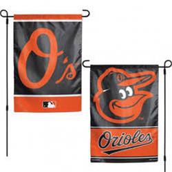 Picture of Baltimore Orioles Flag 12x18 Garden Style 2 Sided