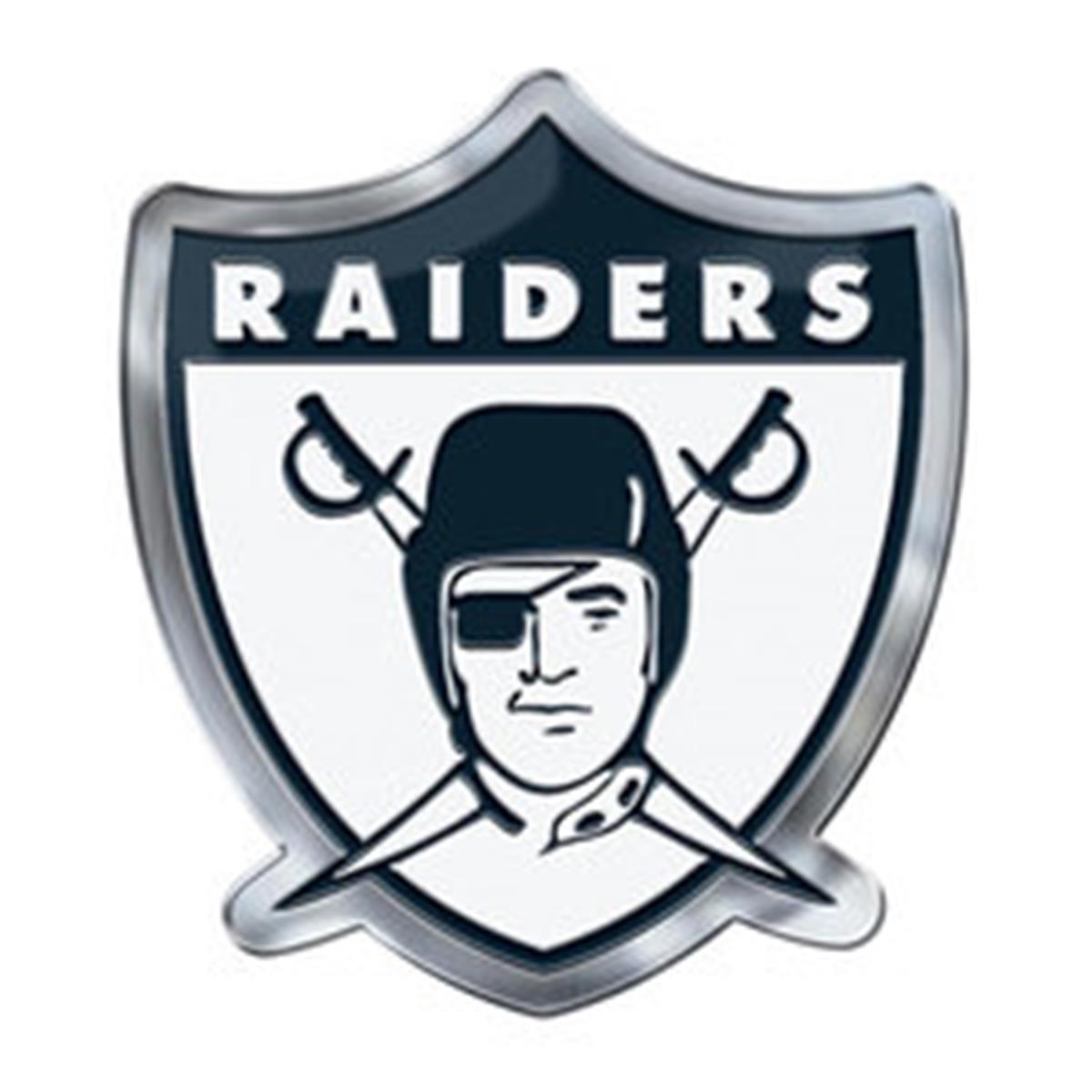 Oakland Raiders Auto Emblem Color Alternate Logo