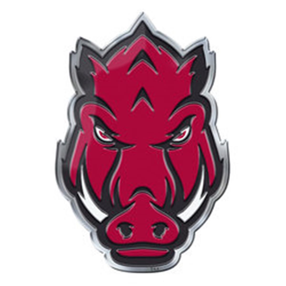 Picture of Arkansas Razorbacks Auto Emblem Color Alternate Logo