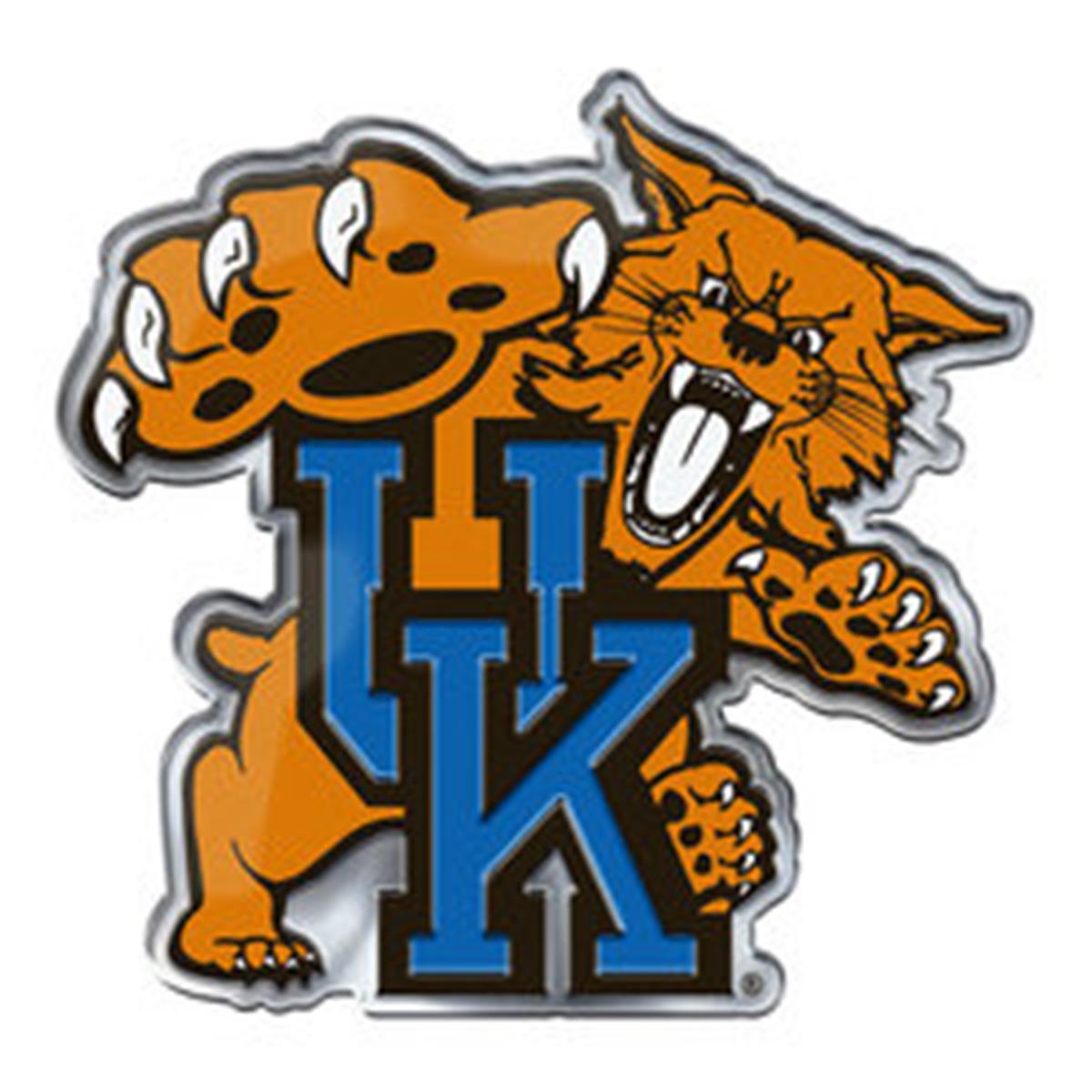 Picture of Kentucky Wildcats Auto Emblem Color Alternate Logo