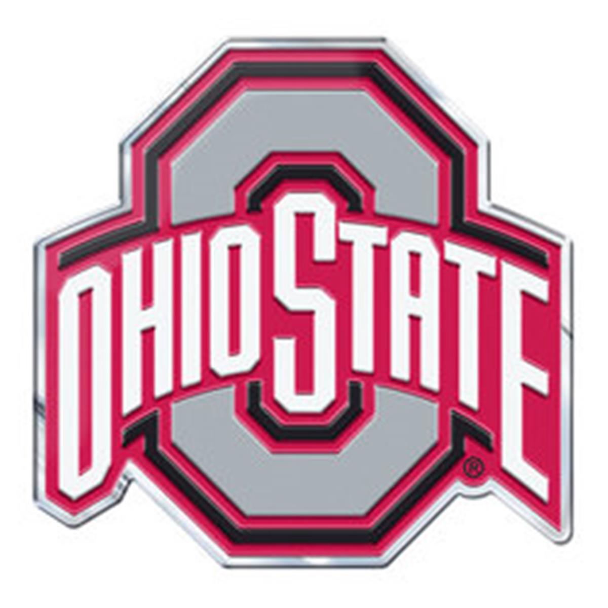 Picture of Ohio State Buckeyes Auto Emblem Color Alternate Logo