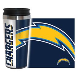 Picture of Los Angeles Chargers Travel Mug 14oz Full Wrap Style Hype Design