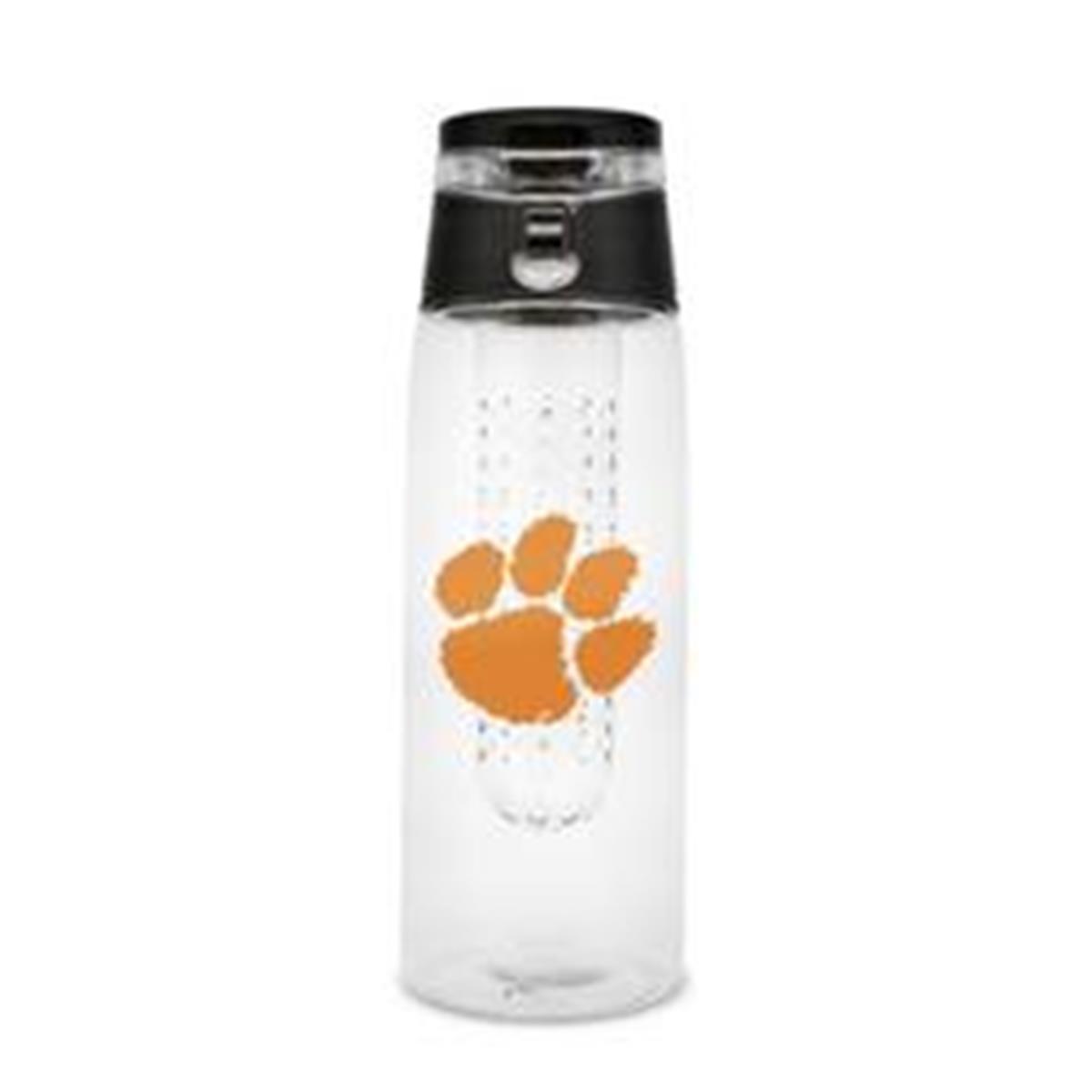 Picture of Clemson Tigers Sport Bottle 24oz Plastic Infuser Style