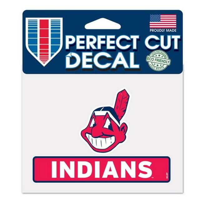 Picture of Cleveland Indians Decal 4.5x5.75 Perfect Cut Color