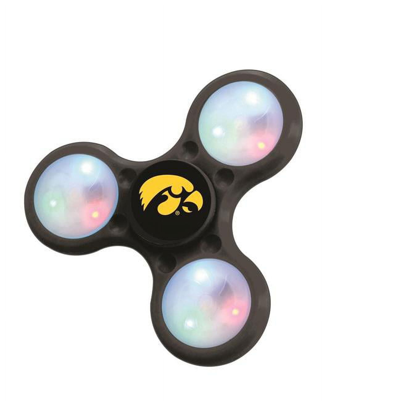 Picture of Iowa Hawkeyes Spinners 3 Prong LED Style Special Order