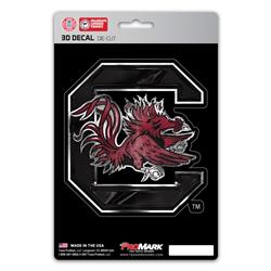 South Carolina Gamecocks Decal 5x8 Die Cut 3D Logo Design