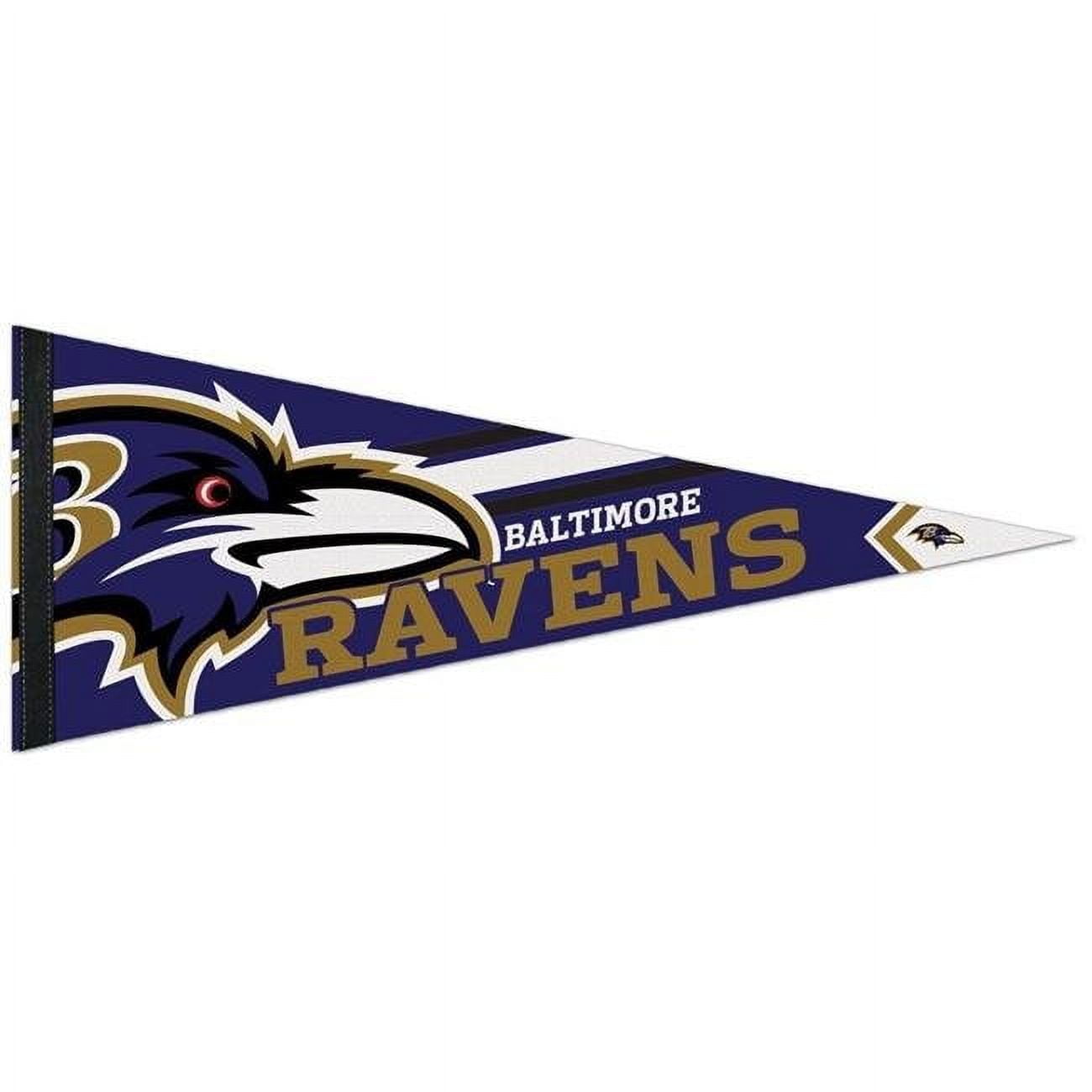 Picture of Baltimore Ravens Pennant 12x30 Premium Style
