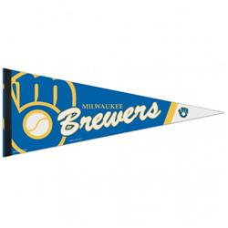 Picture of Milwaukee Brewers Pennant 12x30 Premium Style