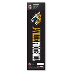 Jacksonville Jaguars Decal Die Cut Slogan Pack