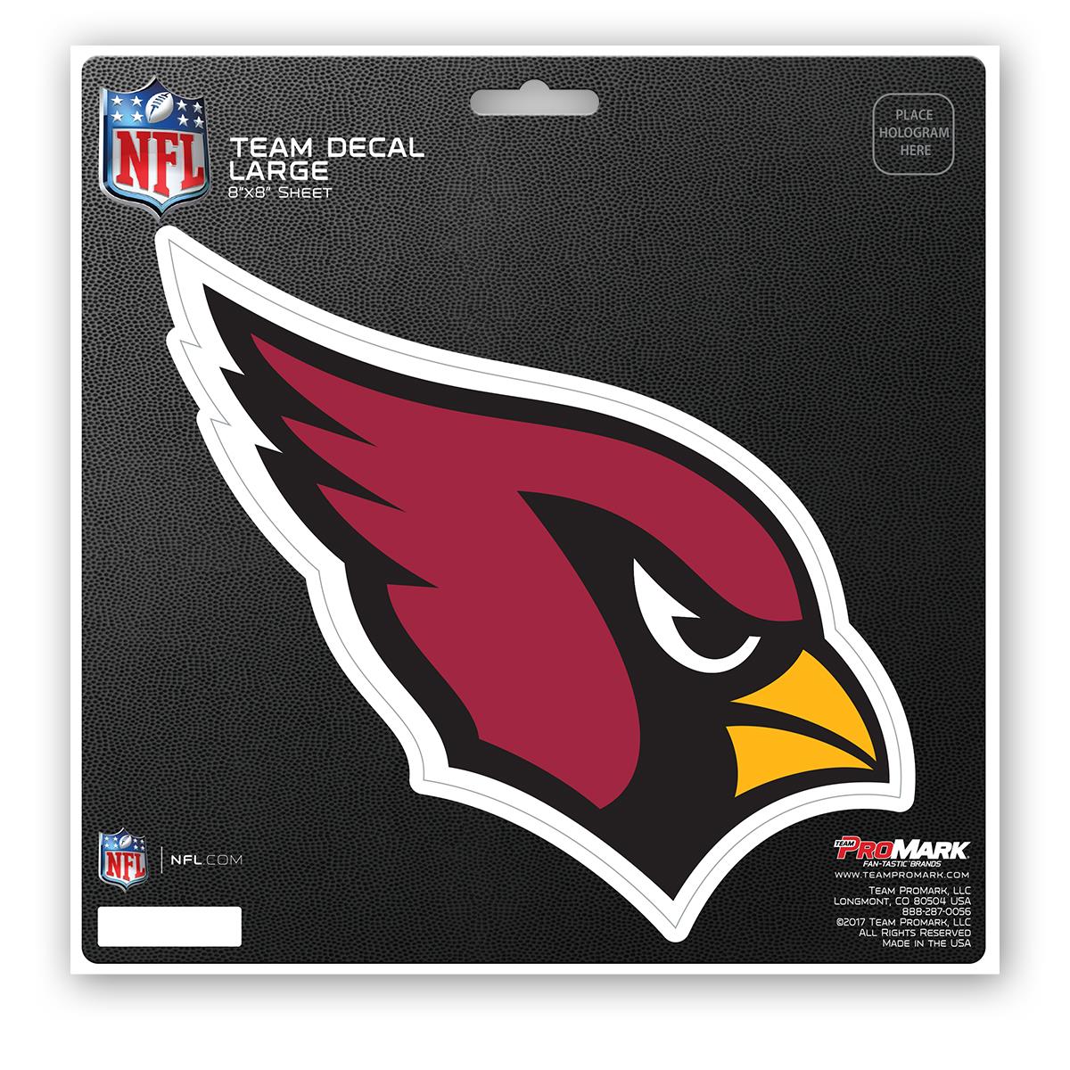Picture of Arizona Cardinals Decal 8x8 Die Cut