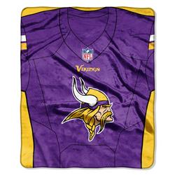 Picture of Minnesota Vikings Blanket 50x60 Raschel Jersey Design