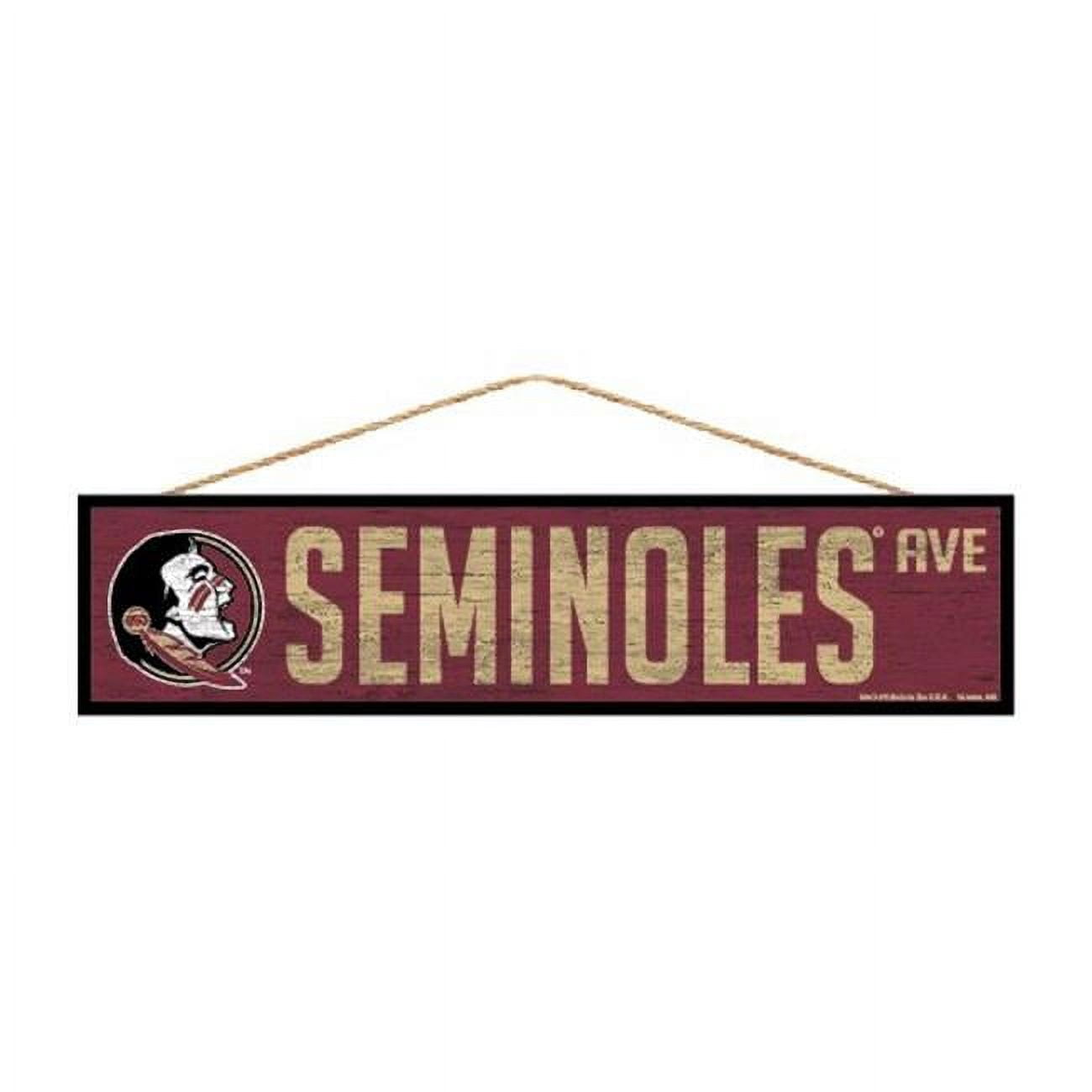 Picture of Florida State Seminoles Sign 4x17 Wood Avenue Design