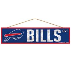 Buffalo Bills Sign 4x17 Wood Avenue Design