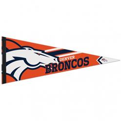 Picture of Denver Broncos Pennant 12x30 Premium Style