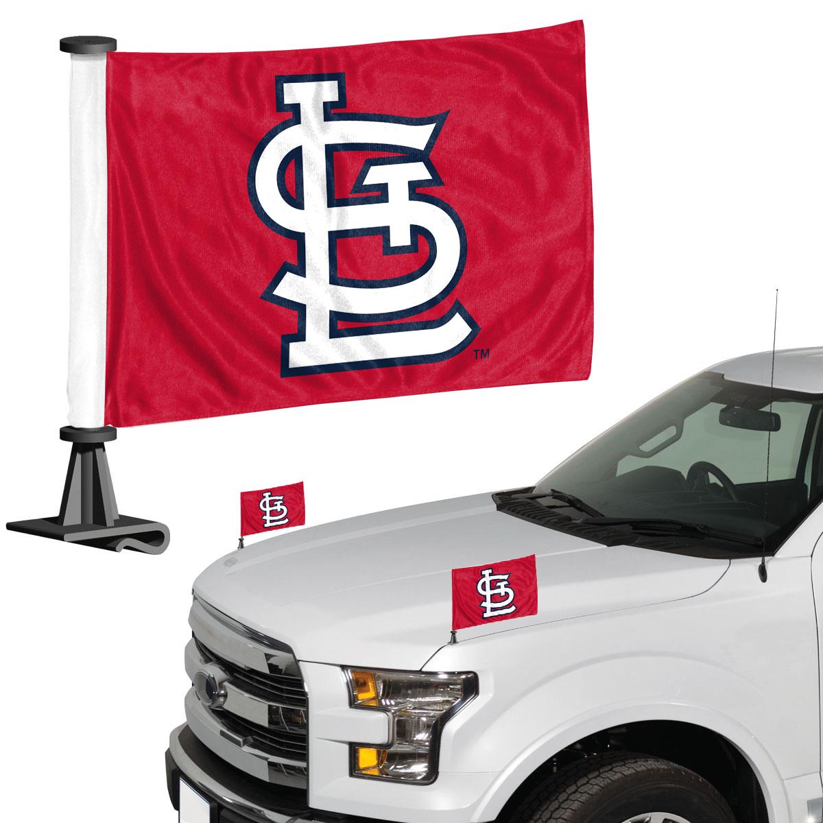 Picture of St. Louis Cardinals Flag Set 2 Piece Ambassador Style