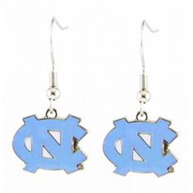North Carolina Tar Heels Earrings State Design