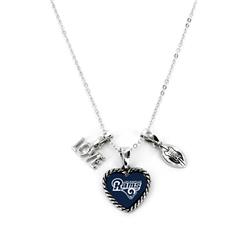 Picture of Los Angeles Rams Necklace Charmed Sport Love Football