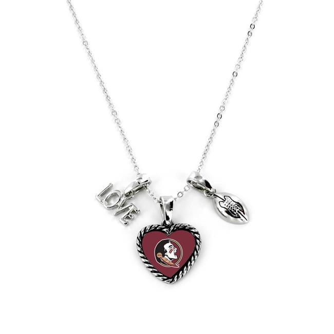 Picture of Florida State Seminoles Necklace Charmed Sport Love Football