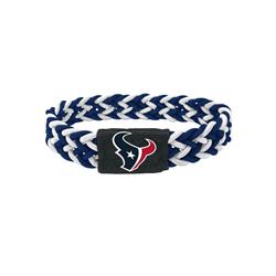 Picture of Houston Texans Bracelet Braided Navy and White