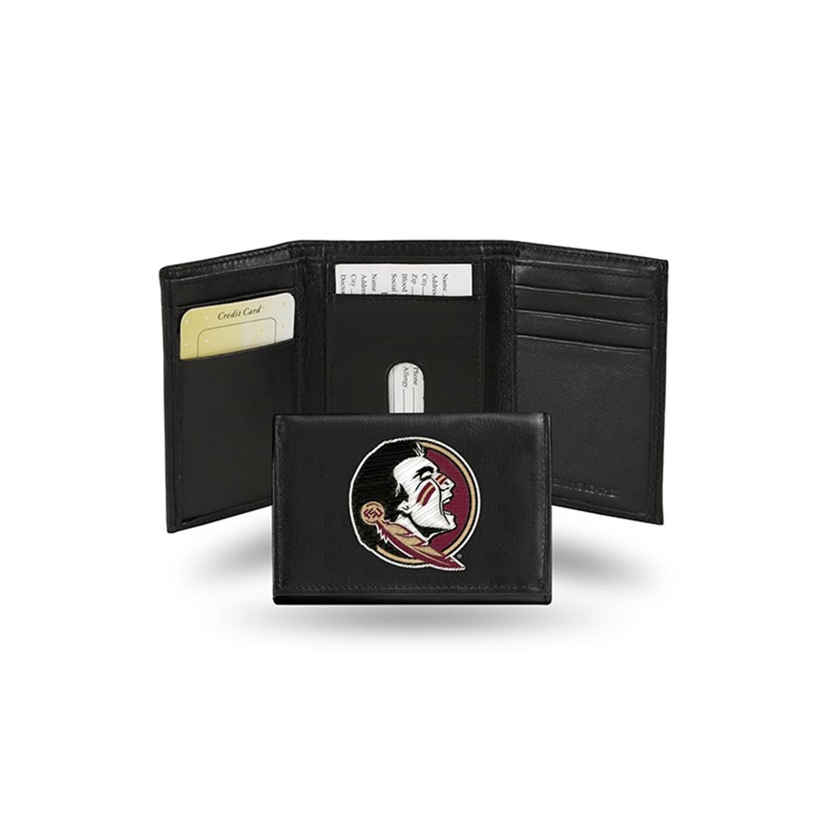 Picture of Florida State Seminoles Wallet Trifold Leather Embroidered