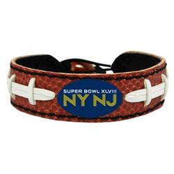 Super Bowl XLVIII NY NJ Logo Classic NFL Football Bracelet