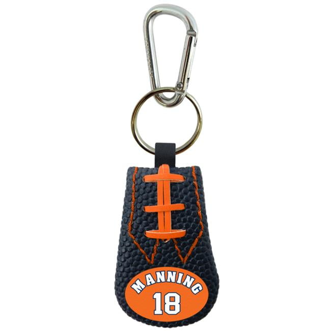 Picture of Denver Broncos Keychain Team Color Football Peyton Manning Design